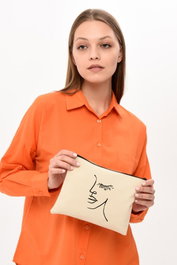 Zoozie Bags Neceser de Maquillaje Crema